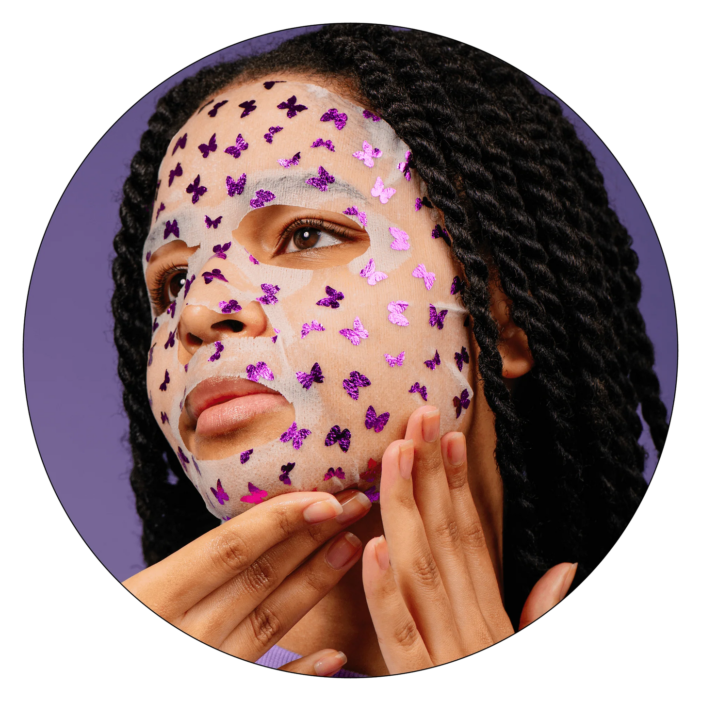 POWER HYDRATE BLOSSOM NECTAR METALLIC FACE SHEET MASK