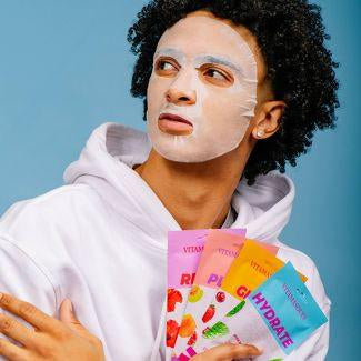 PLUMP COLLAGEN PEACH FACE SHEET MASK