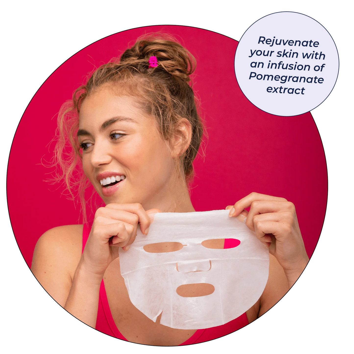 RETINOL POMEGRANATE FACE SHEET MASK