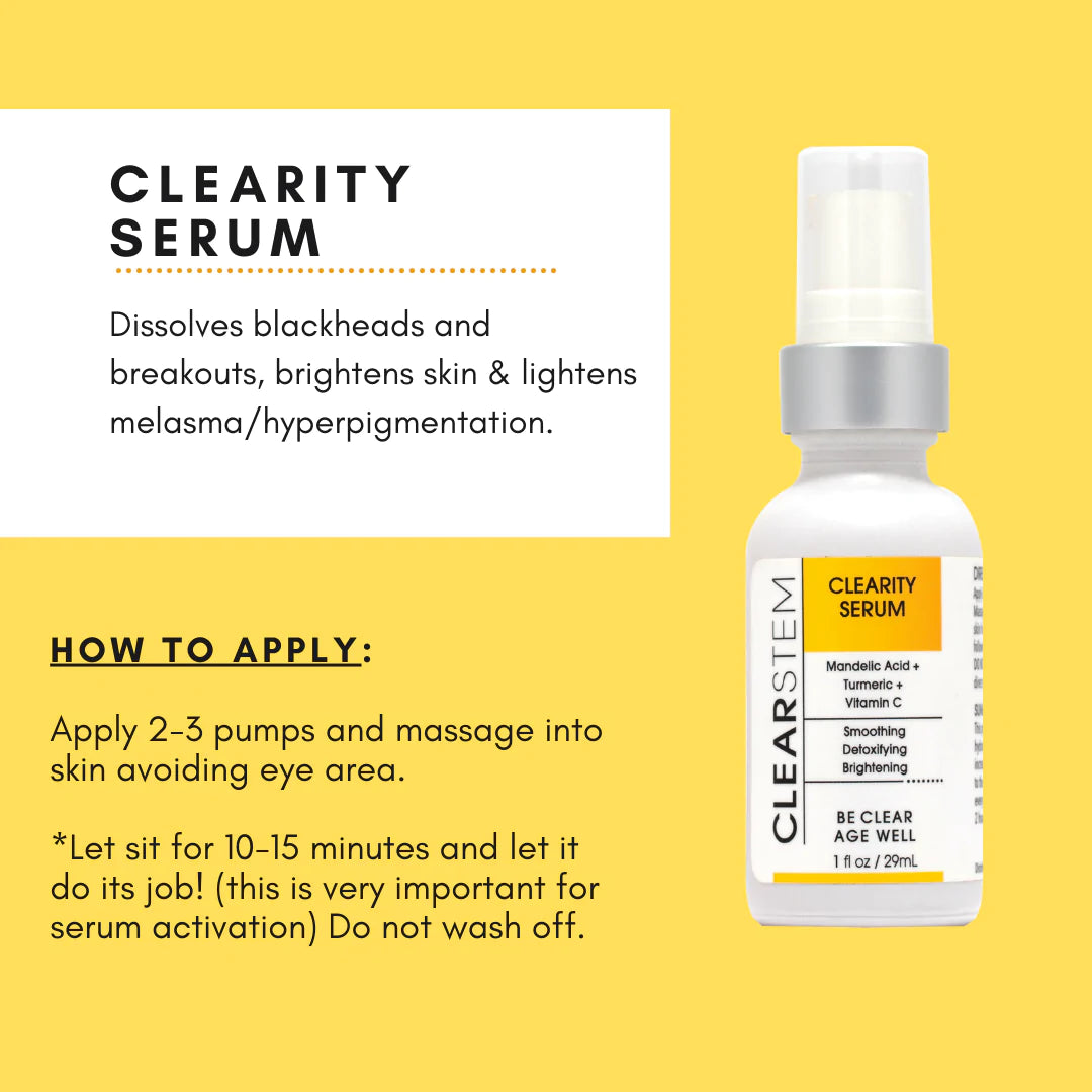 CLEARITY - "The Blackhead Dissolver"