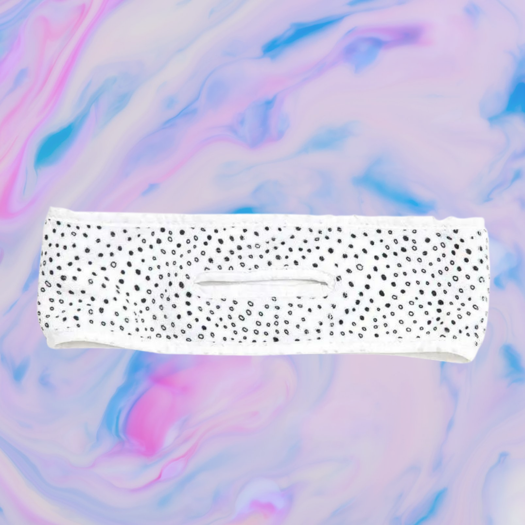 Micro Fiber Spa Headband Micro Dot