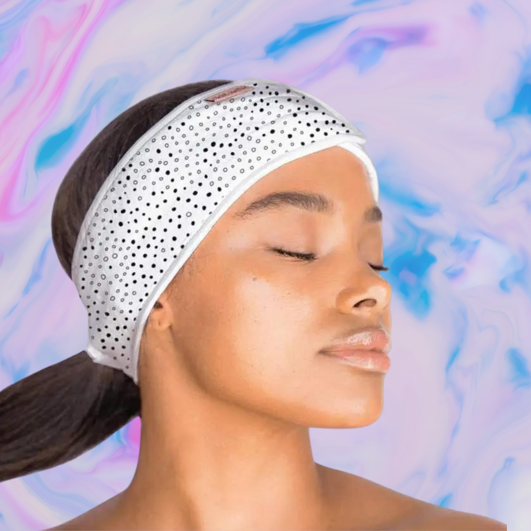Micro Fiber Spa Headband Micro Dot