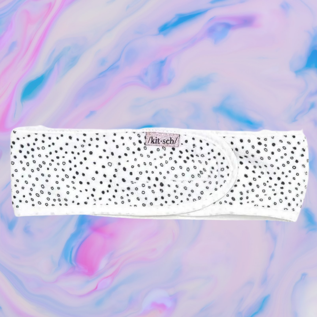 Micro Fiber Spa Headband Micro Dot