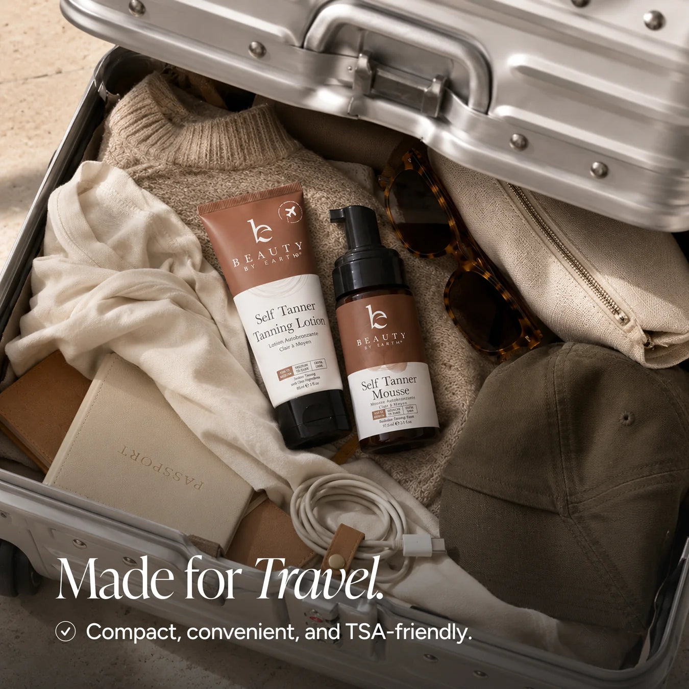 Self Tanner Body Lotion Travel Size (Medium to Dark)