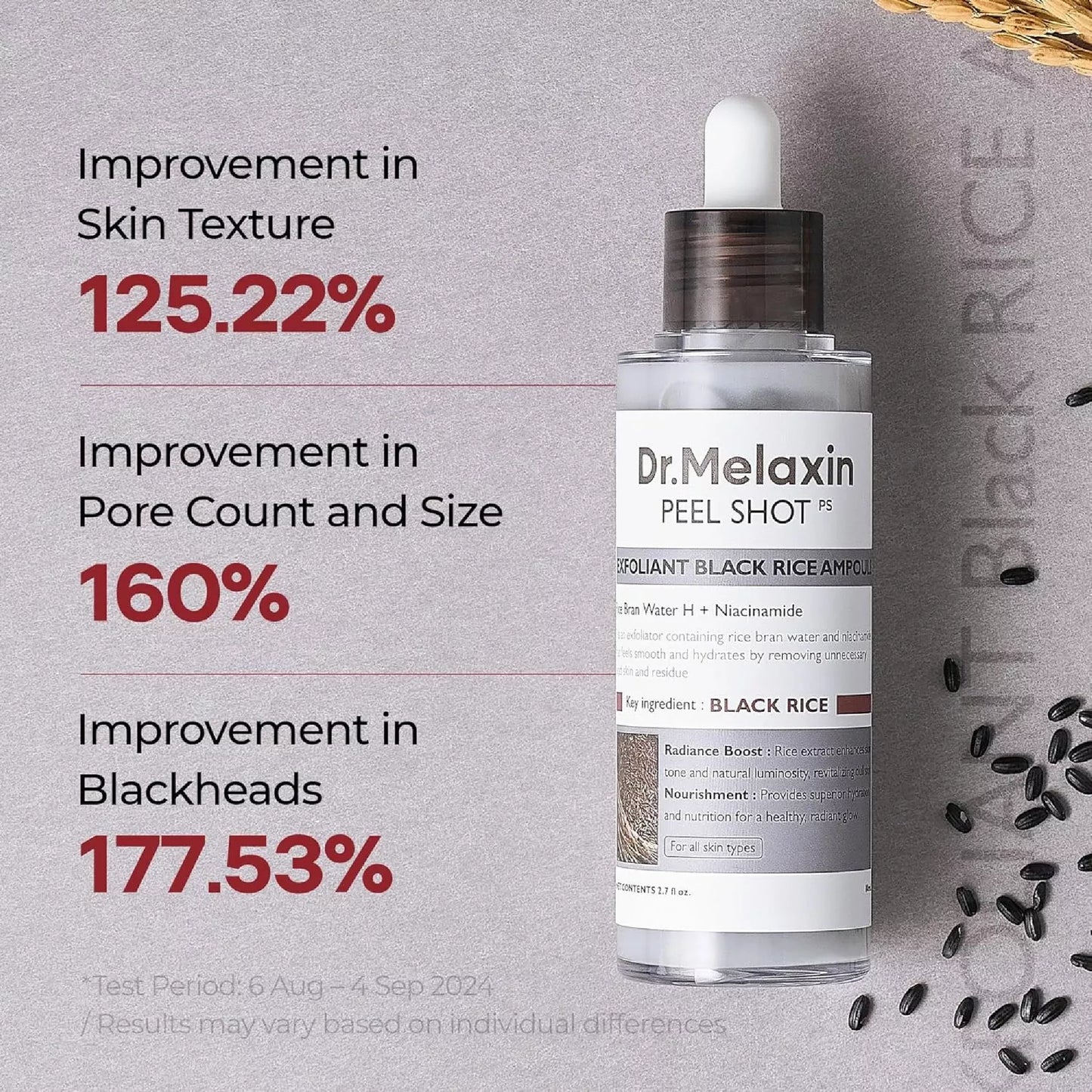 Peel Shot Exfoliating Black Rice Ampoule