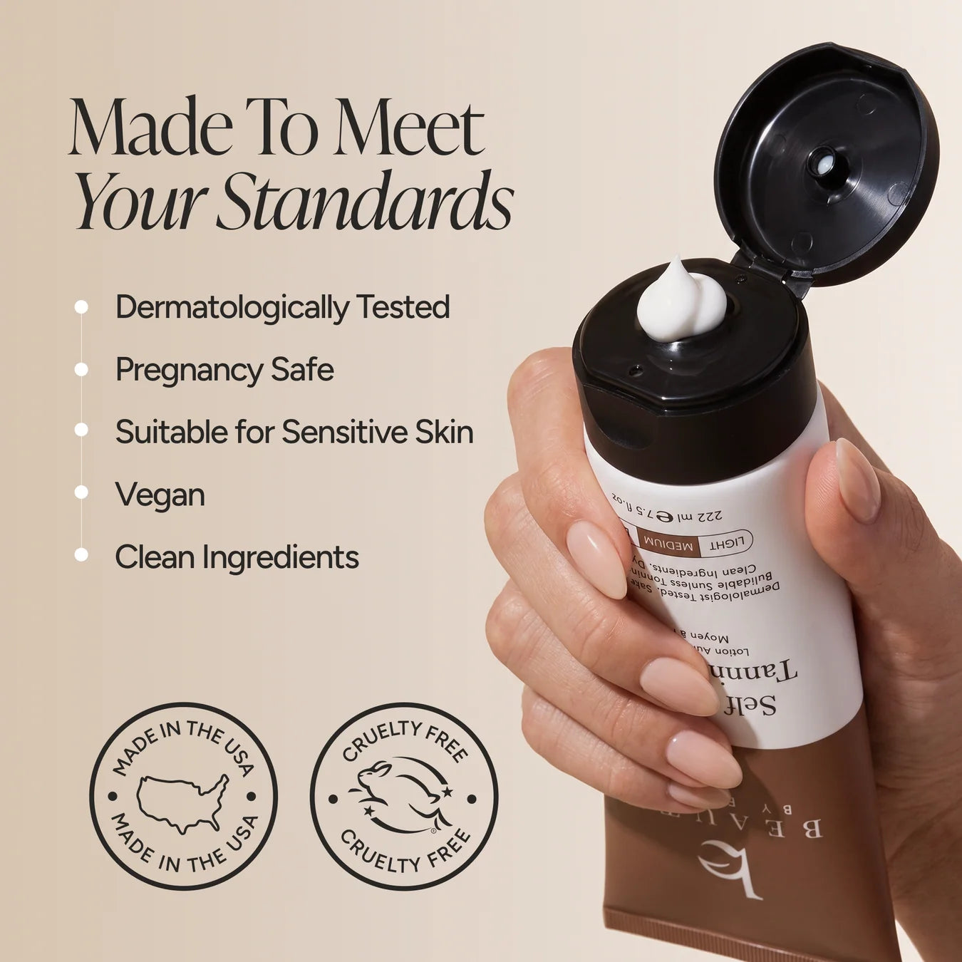 Self Tanner Body Lotion (Medium to Dark)