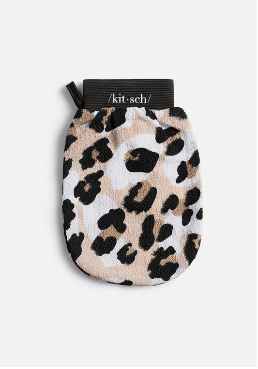 Exfoliating Glove - Leopard